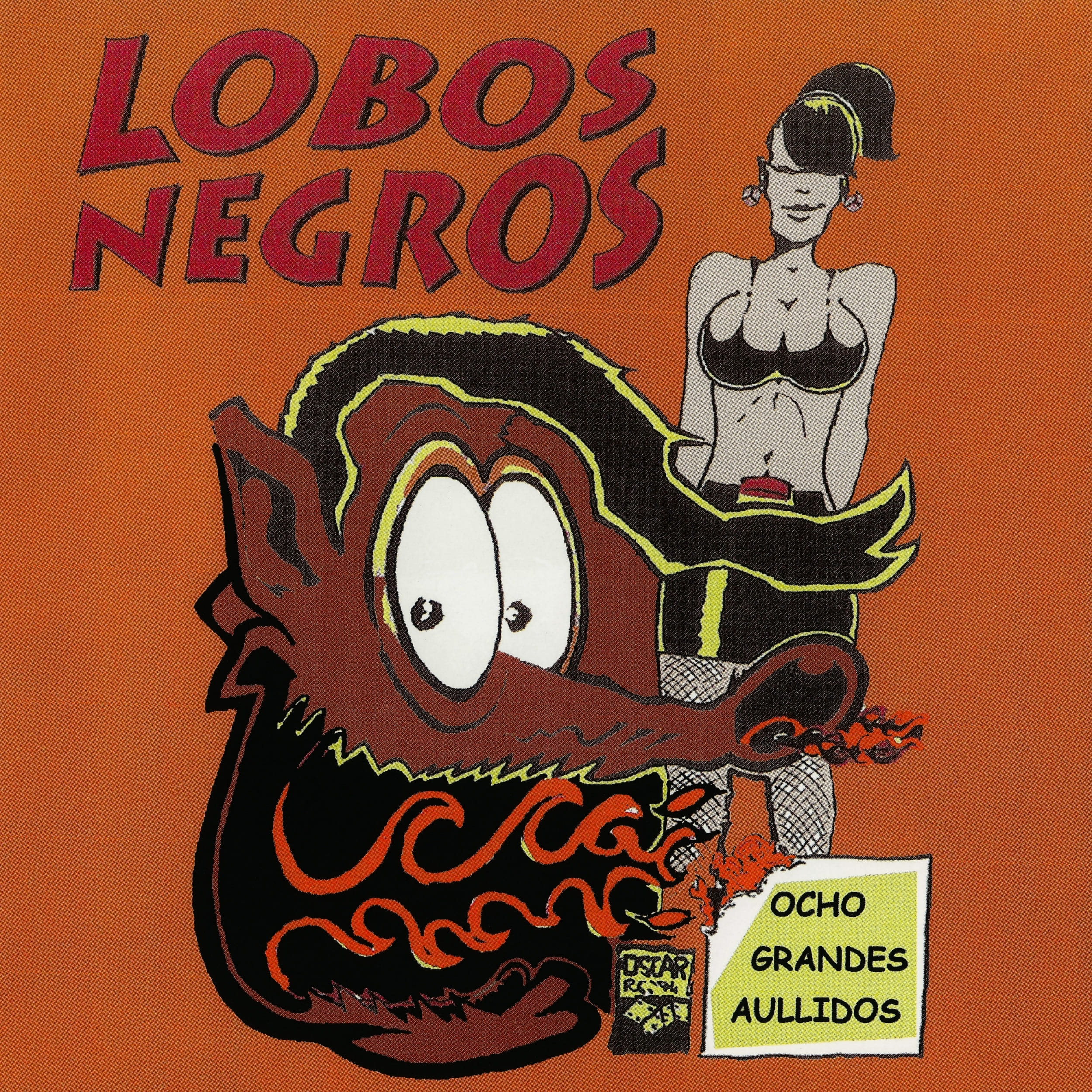 Portada Ocho grandes aullidos